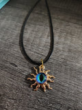 Sunwatcher™ — Iridescent Ocean Eye Sun Pendant