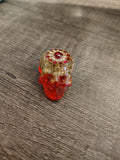 Red Rhinestone HeadCase™ Mini Skull