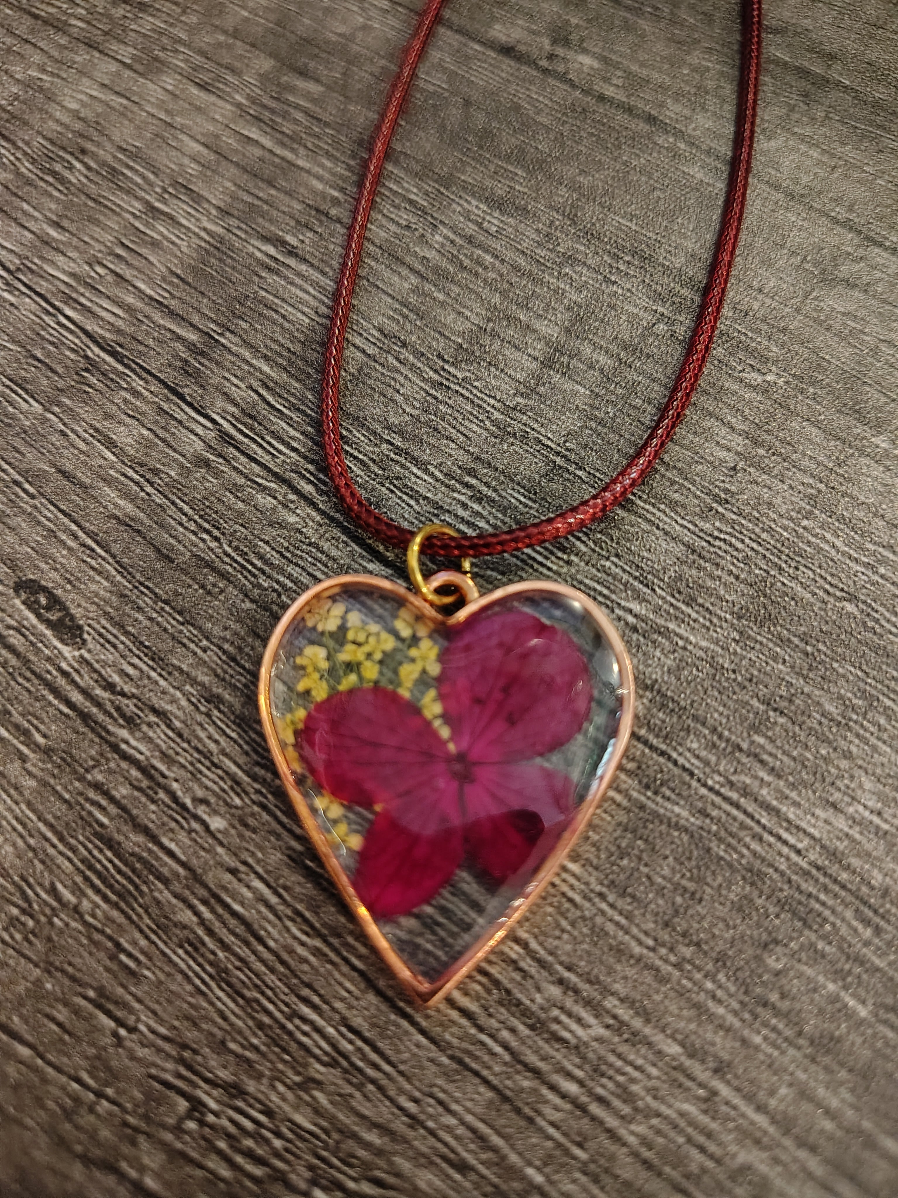 VeilBloom™ — Crimson Heart Pendant