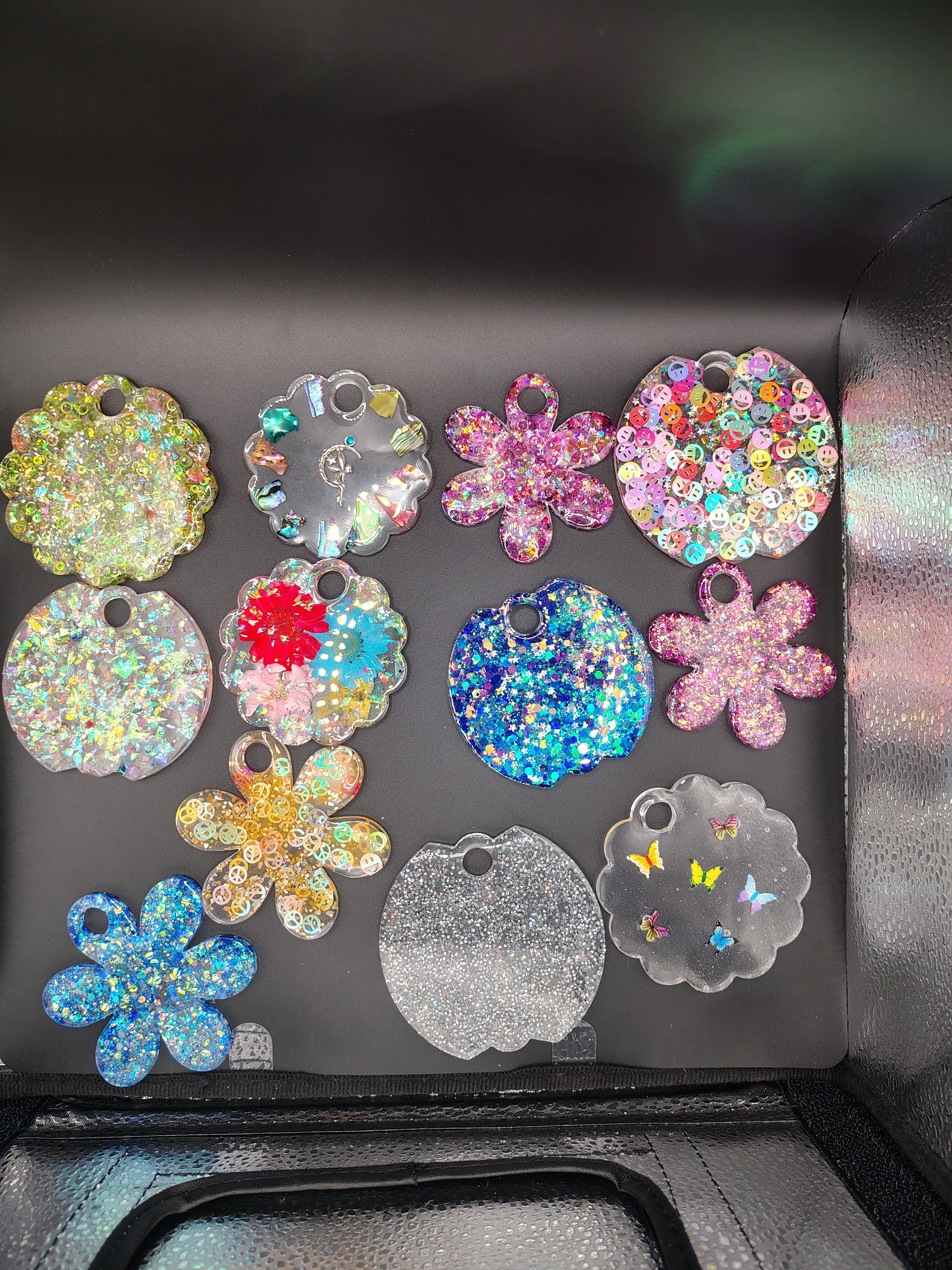 Tumbler Tags™ round shapes flat lay collection