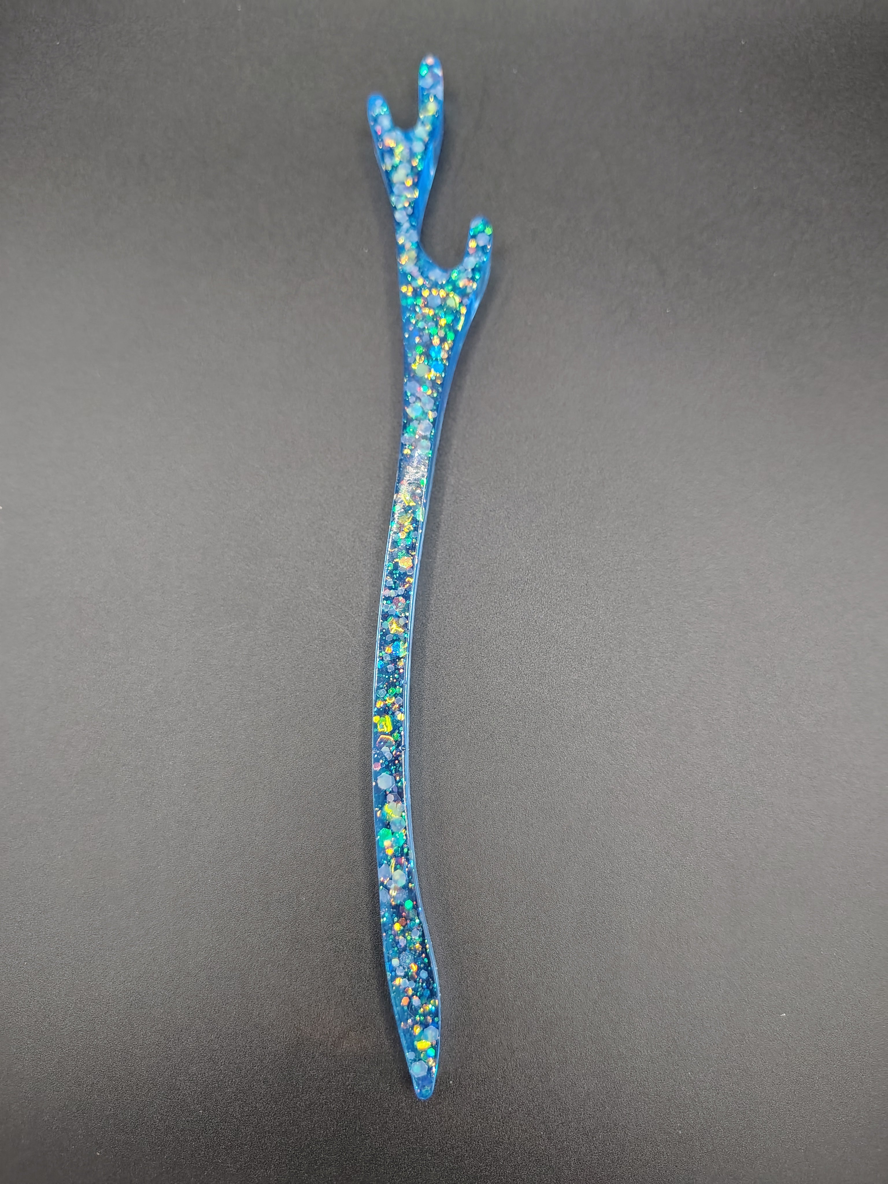 All three Realm Relics hair sticks — butterfly, antler, serpent