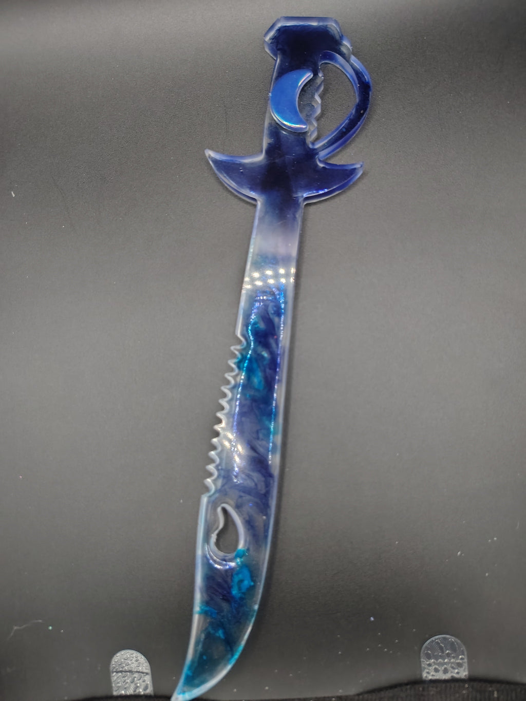 Realm Blades™ - blue marble moon handle fantasy dagger