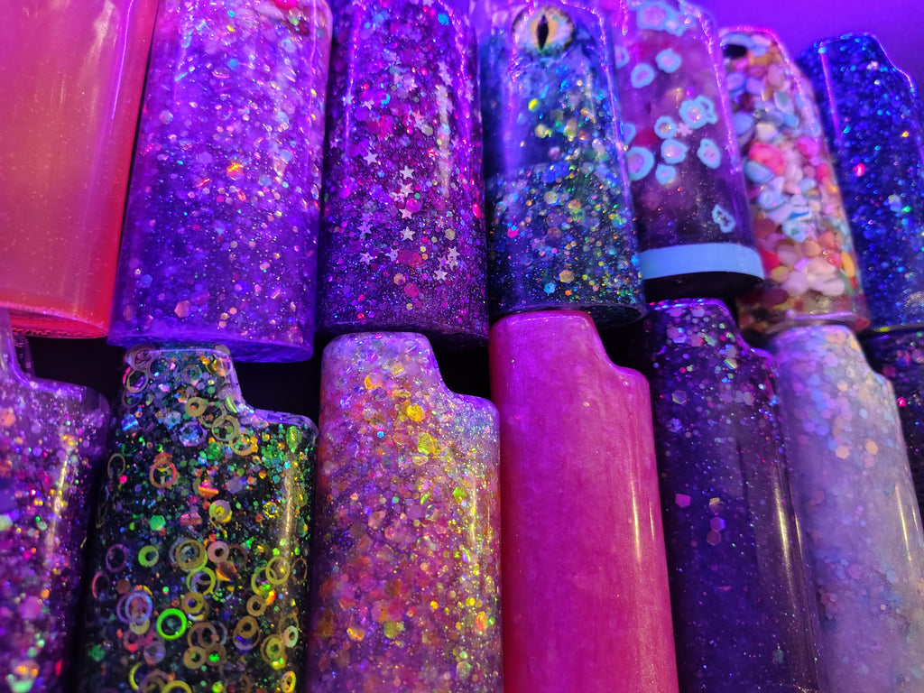 Handmade Resin Lighter Sleeve for Bic Lighters